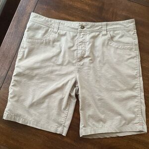 Toad&Co Rover Shorts Mens 38 (Actual 40W) Woven 9.5" Outdoor Hiking UPF 40